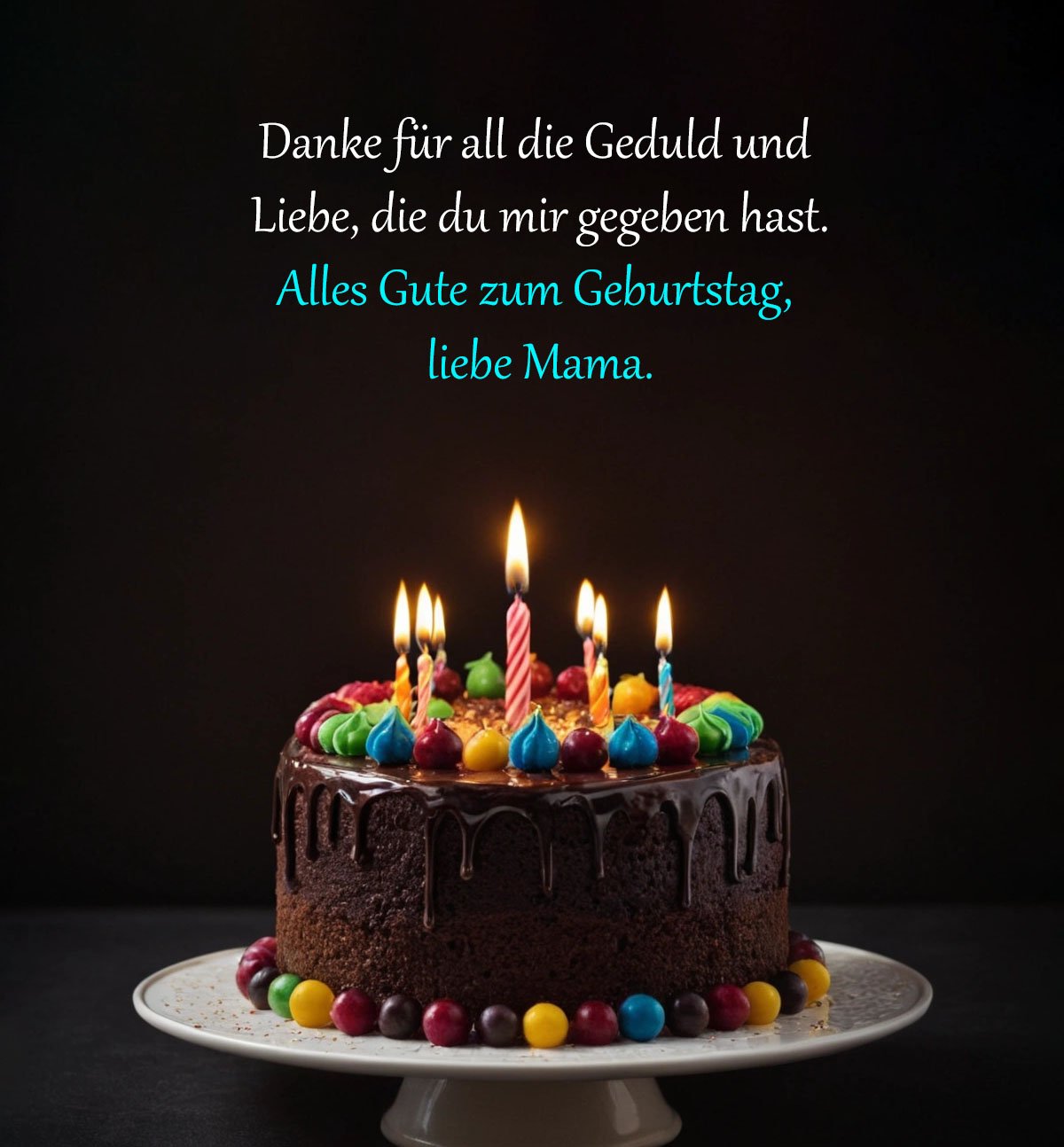 Geburtstagssprüche für mama von tochter