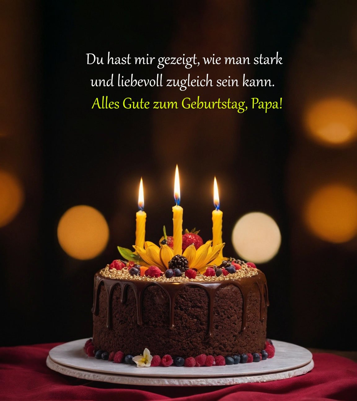 Geburtstagssprüche für papa vom sohn