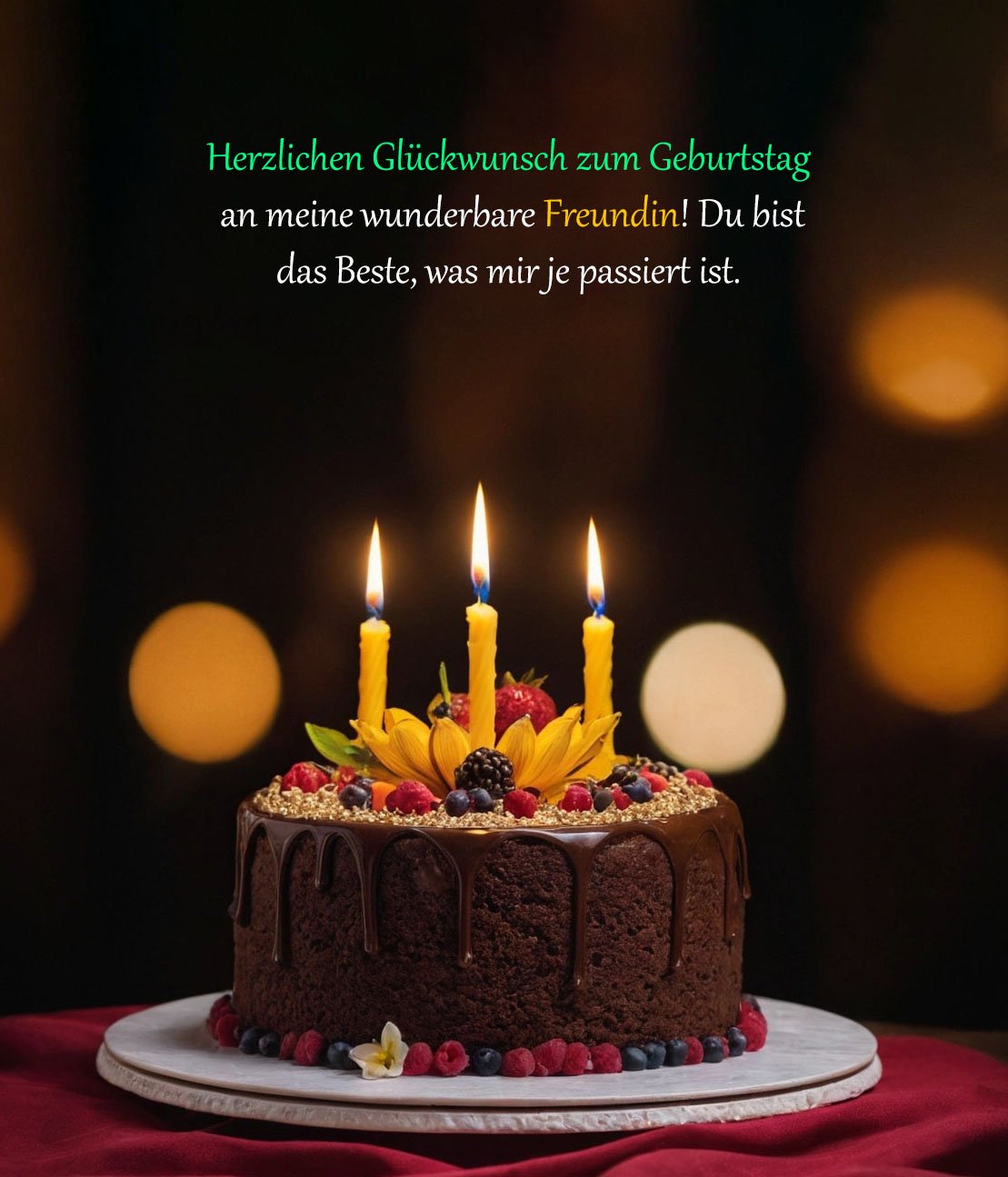 Geburtstagswünsche Für Freundin