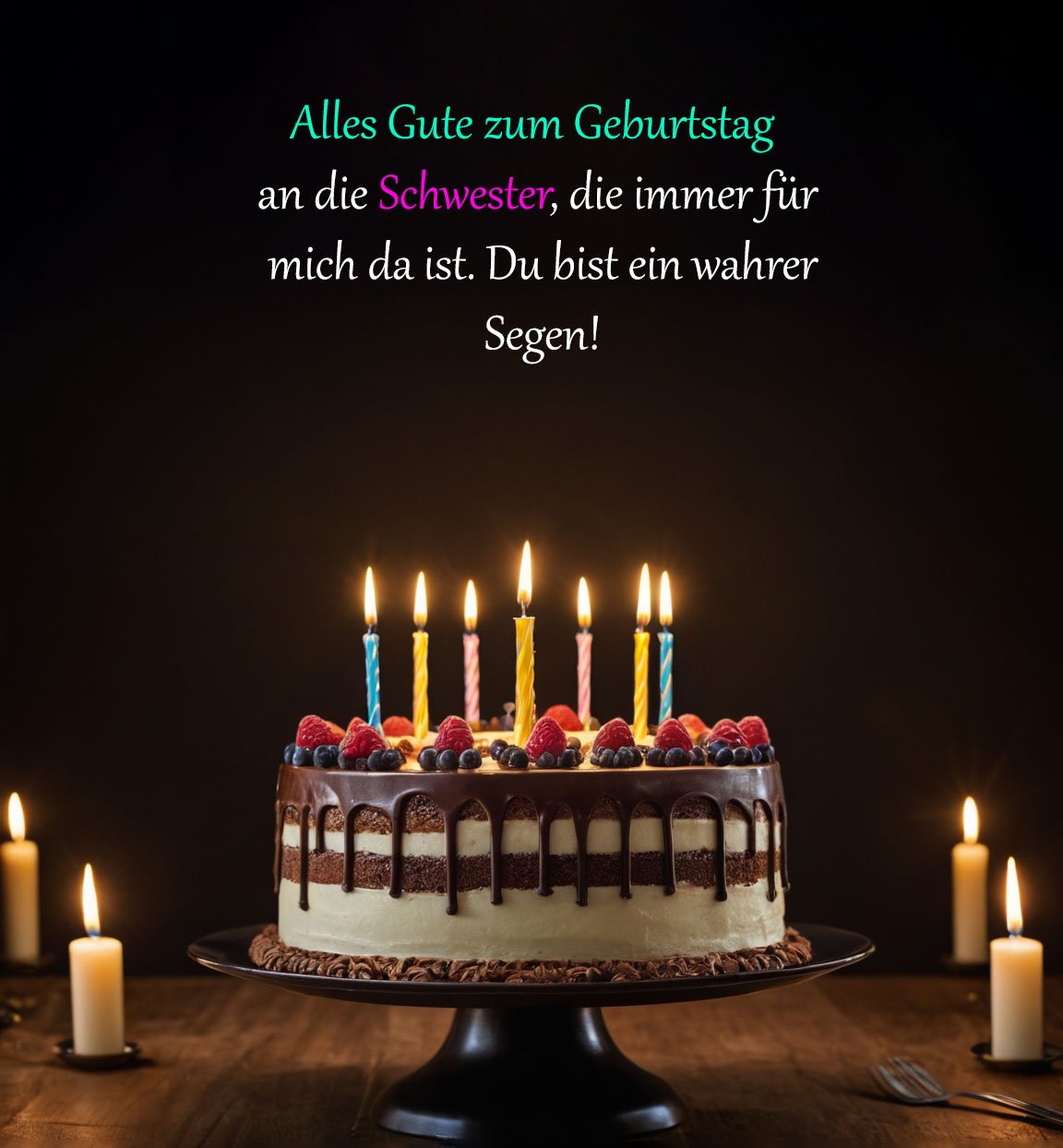 Geburtstagswünsche Für Schwester