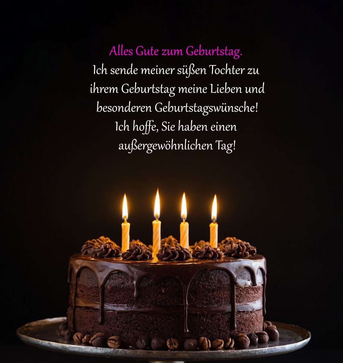 Geburtstagswünsche Für Tochter