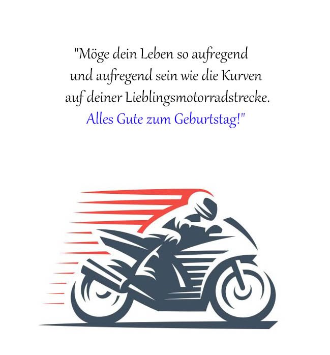 Geburtstagswünsche Und Geburtstagssprüche Motorrad