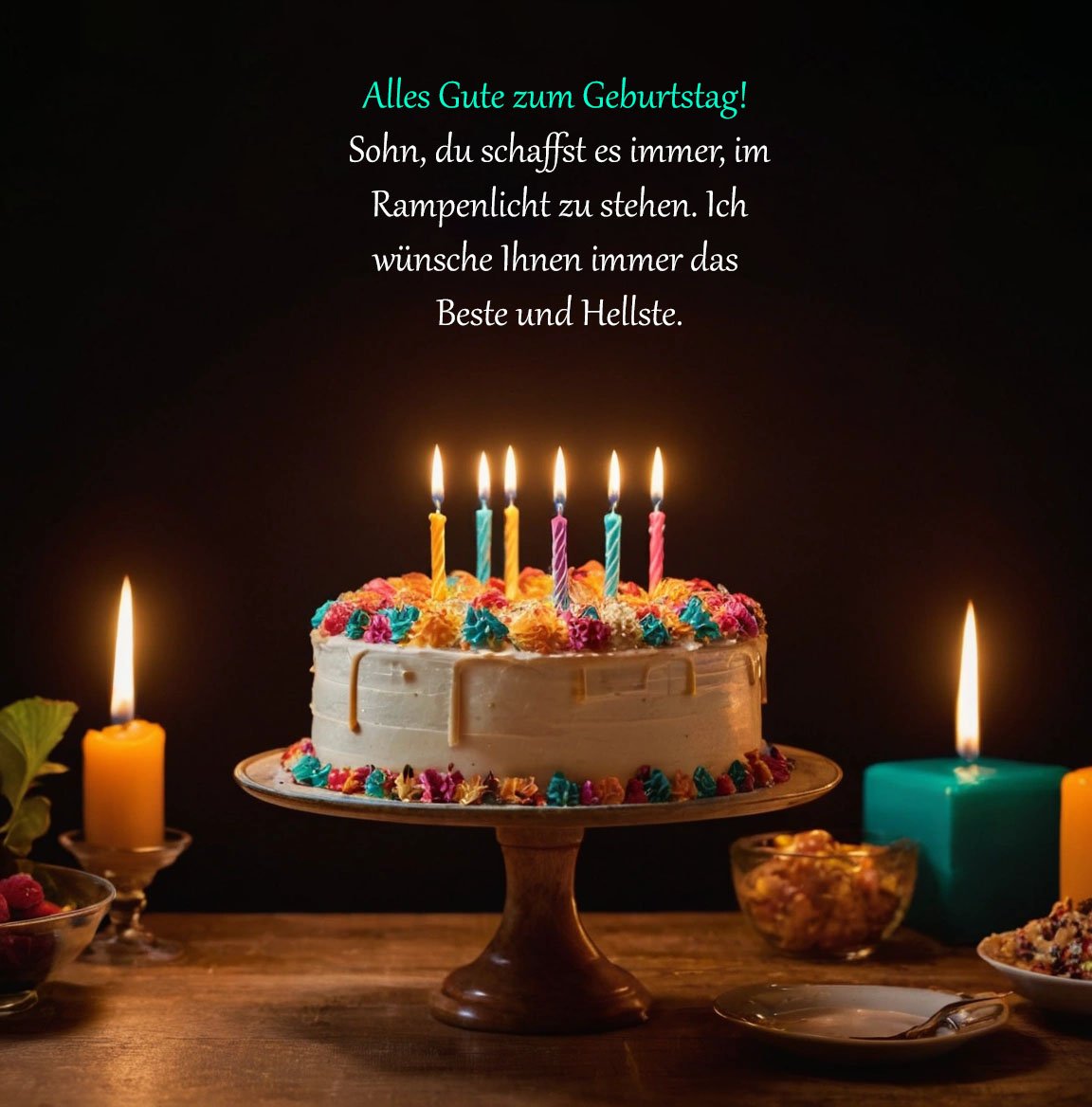 Geburtstagswünsche für Sohn