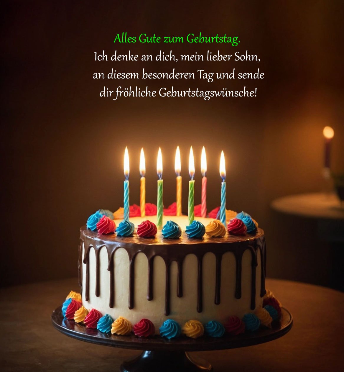 Geburtstagswünsche für meinen Sohn