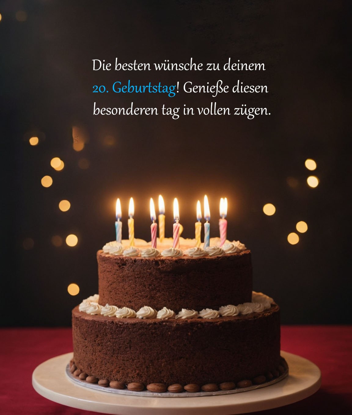 Glückwünsche Zum 20 Geburtstag Enkel - Geburtstagssprüche