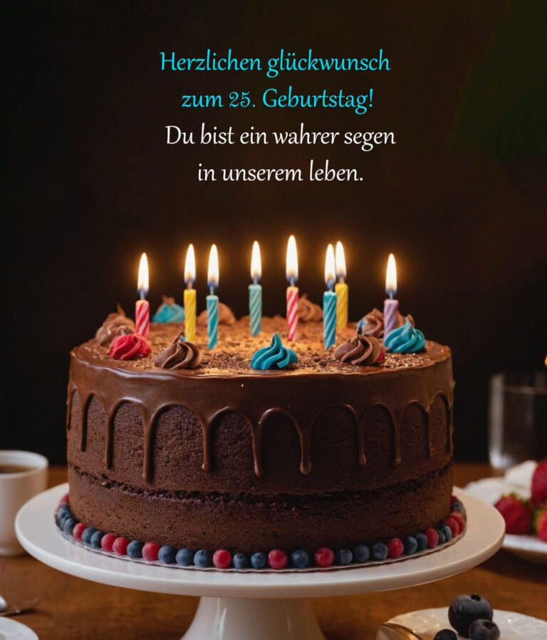 Glckwnsche Zum 25 Geburtstag Von Den Eltern