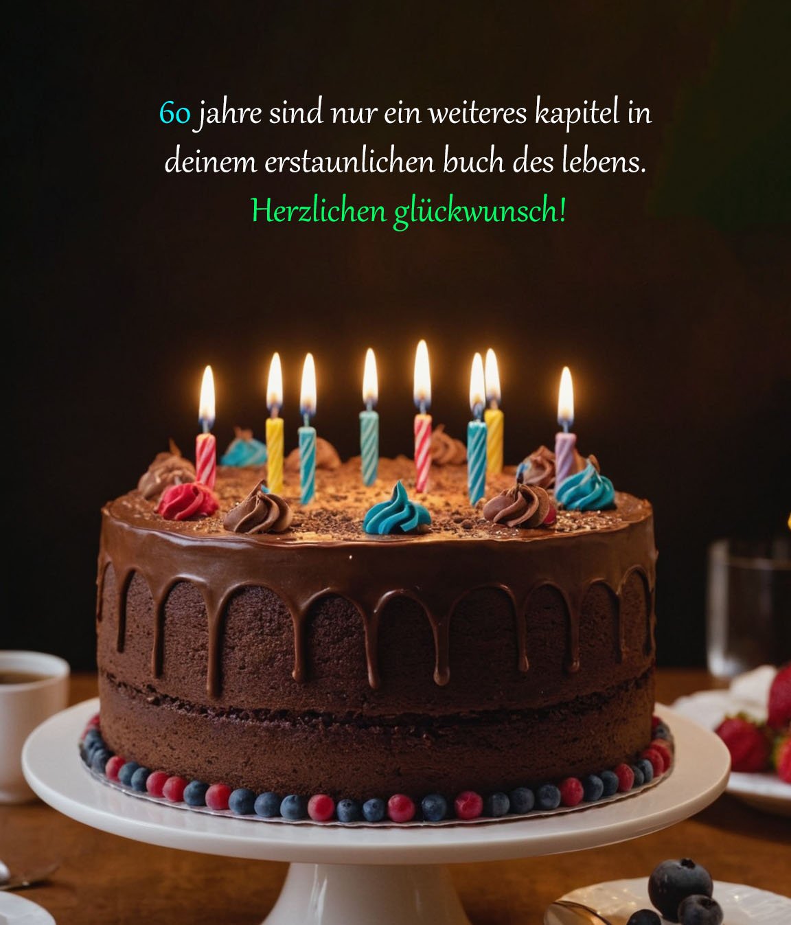 Glückwünsche Zum 60 Geburtstag Freundin - Geburtstagssprüche