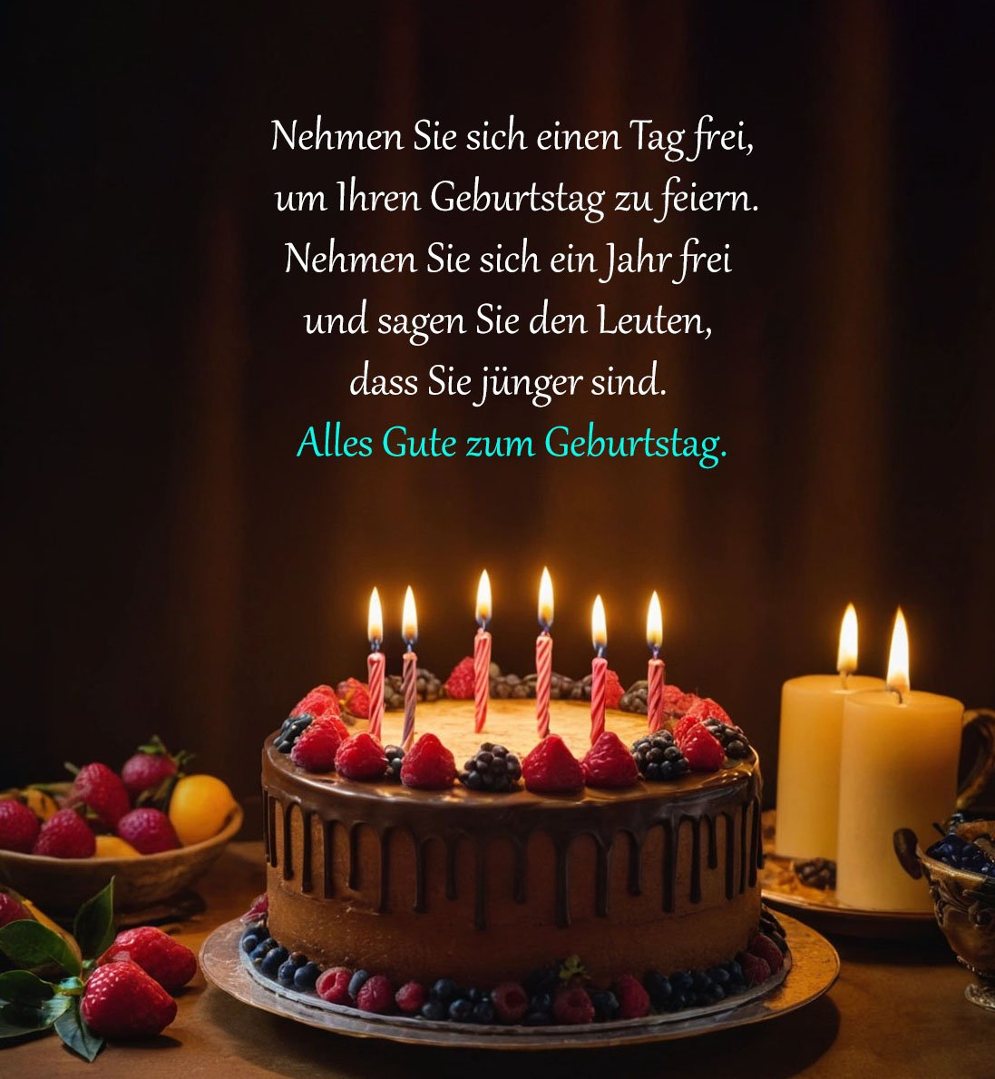 Herzrührende Geburtstagswünsche für eine besondere Person