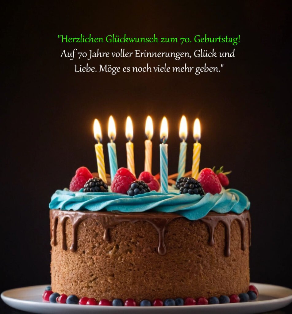 Glückwünsche Zum 70 Geburtstag Frau Persönlich
