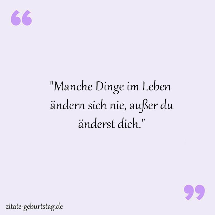 Lebensweisheiten zum Nachdenken