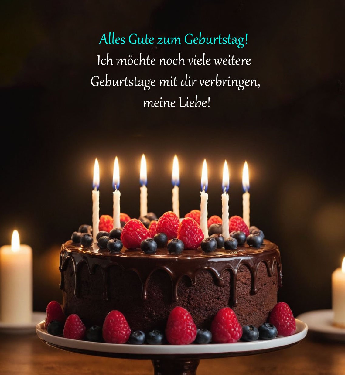 Liebesbotschaften zum Geburtstag