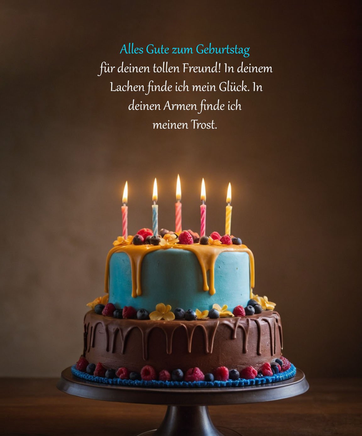 Liebesbotschaften zum Geburtstag