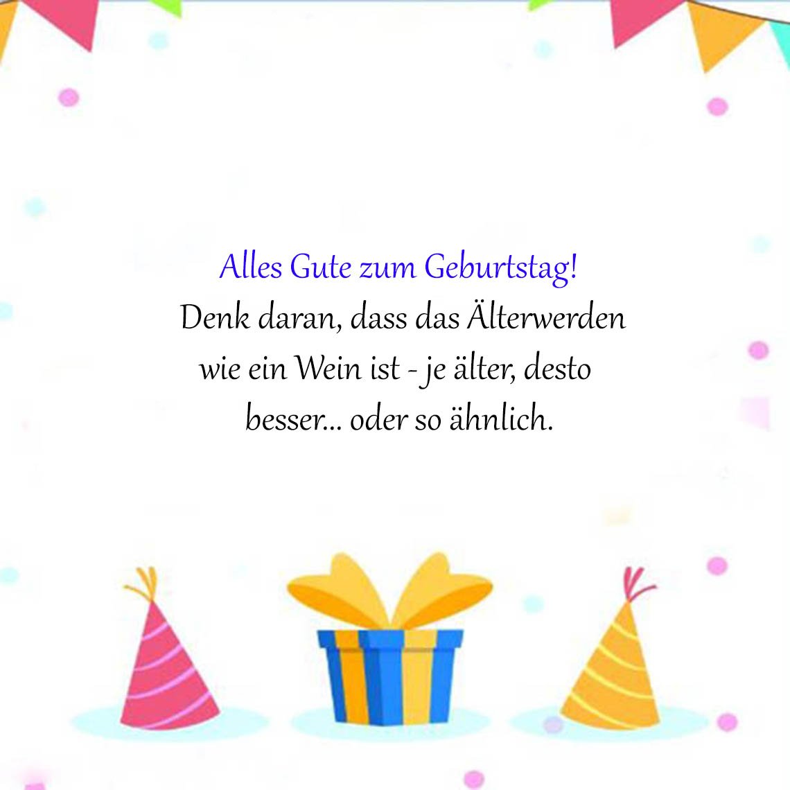 Lustig Geburtstagswünsche & sprüche