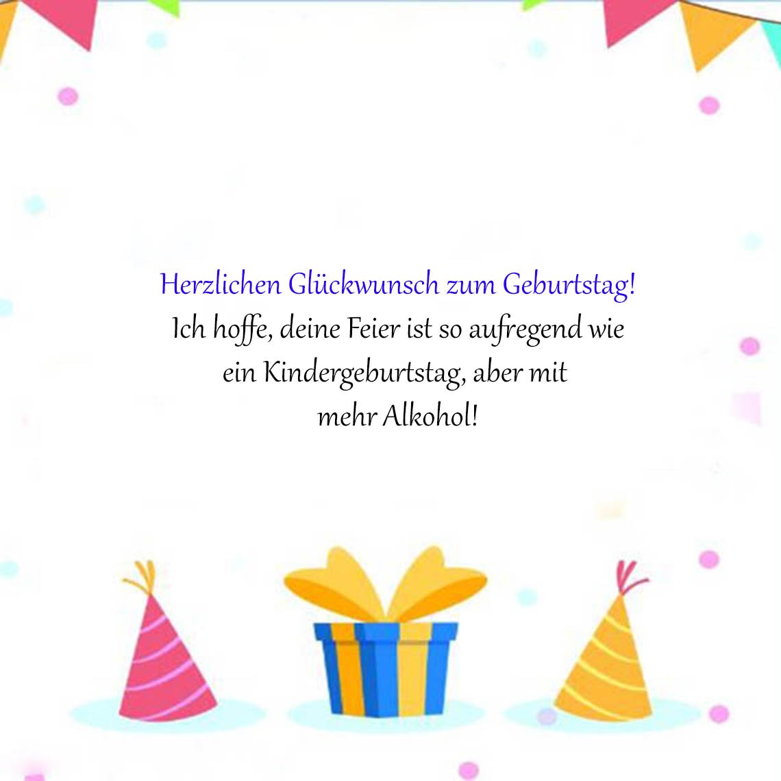 Lustig Geburtstagswünsche & sprüche