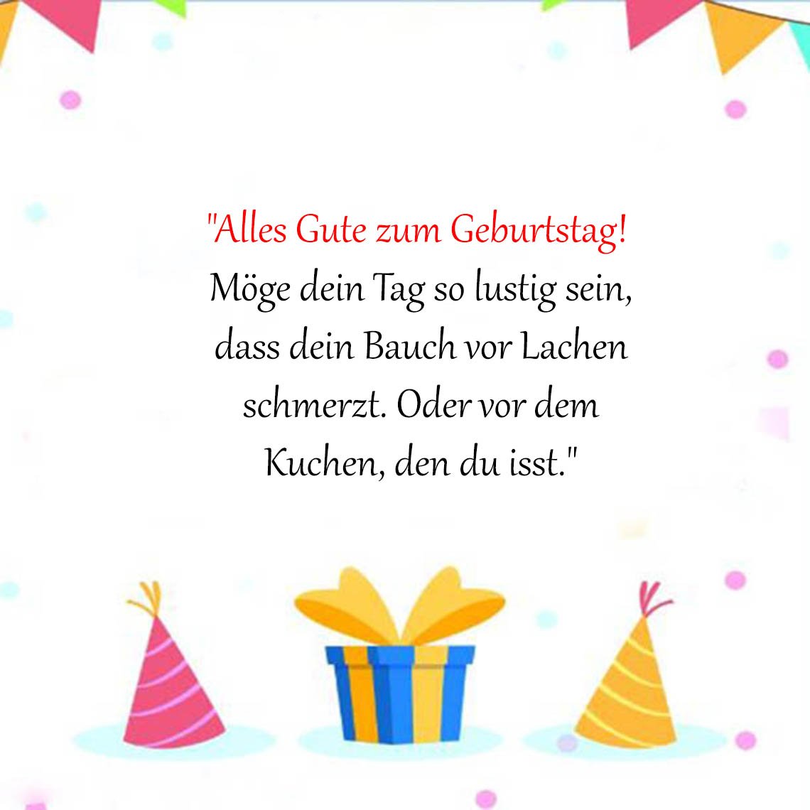 Lustige Geburtstagssprüche