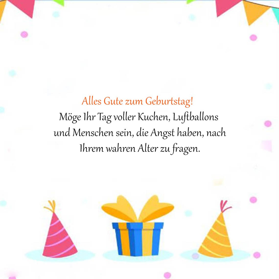 Lustige WhatsApp Geburtstagswünsche