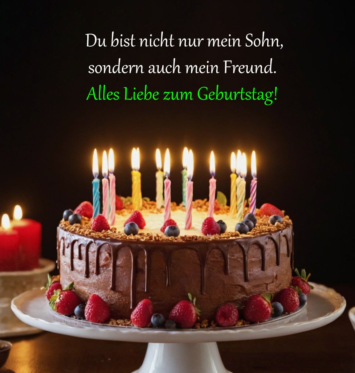 Mutter Erwachsene Sohn Liebe Geburtstagswünsche Für Sohn