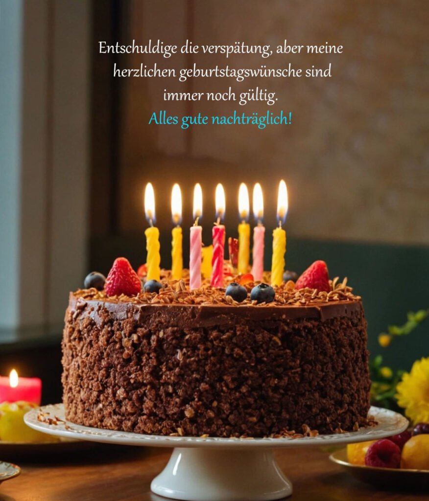 Geburtstagsgrue Nachtraglich Mann
