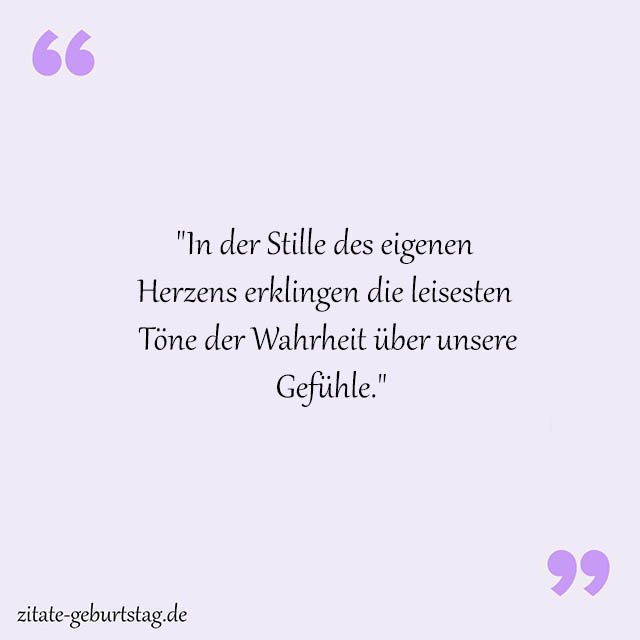 Sprüche & Zitate zum Nachdenken über Gefühle