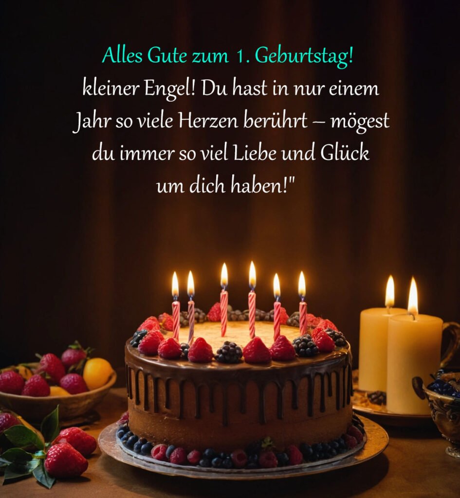 Sprüche für Glückwünsche zum 1 Geburtstag