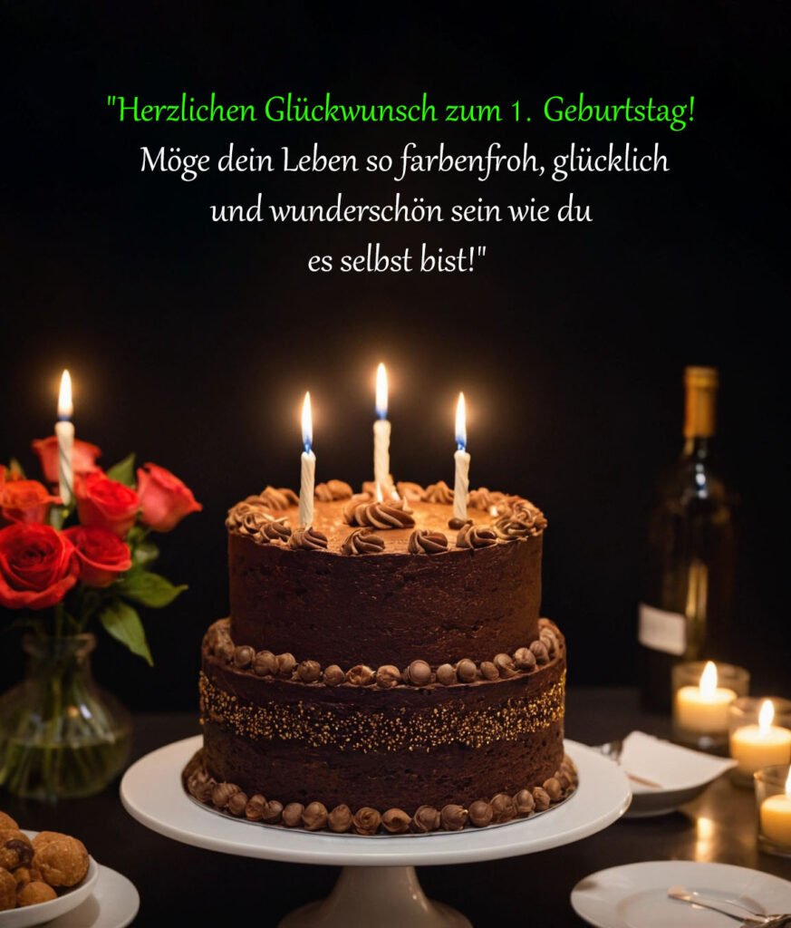 Sprüche für Glückwünsche zum 1 Geburtstag