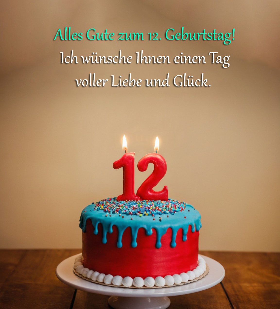 Sprüche für Glückwünsche zum 12. Geburtstag