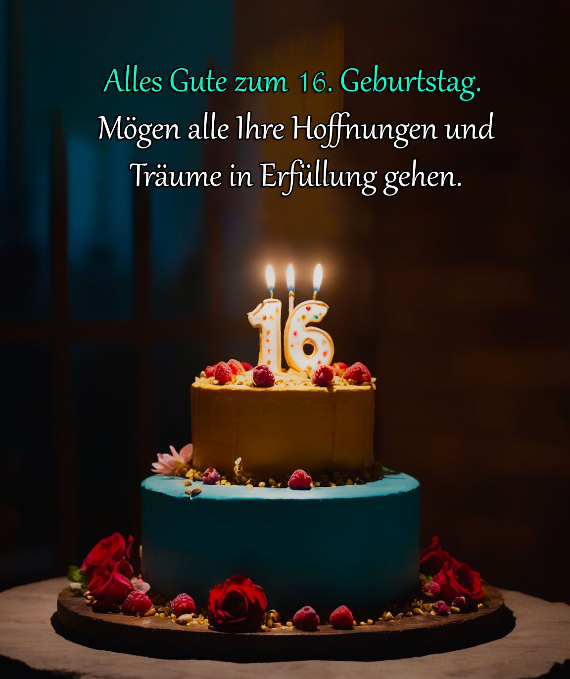 Sprüche für Glückwünsche zum 16. Geburtstag