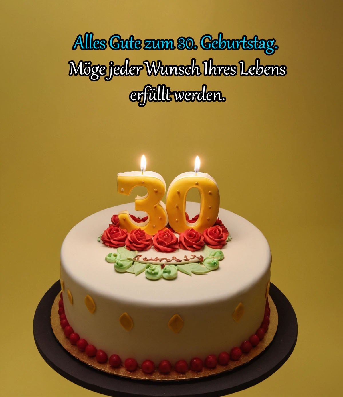 Sprüche für Glückwünsche zum 30. Geburtstag