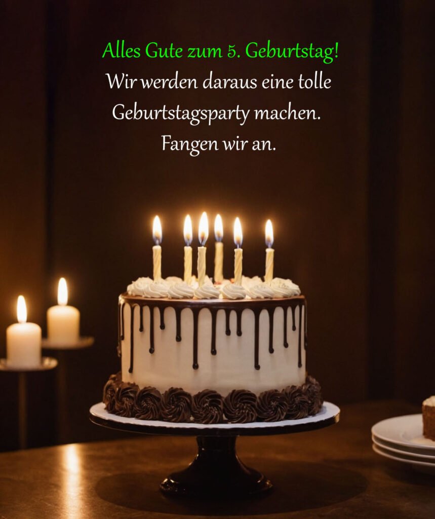Sprüche für Glückwünsche zum 5. Geburtstag