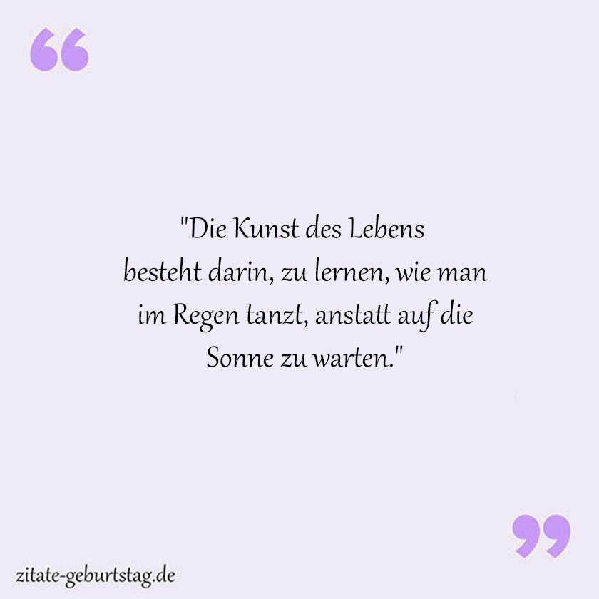 Sprüche & zitate über das leben
