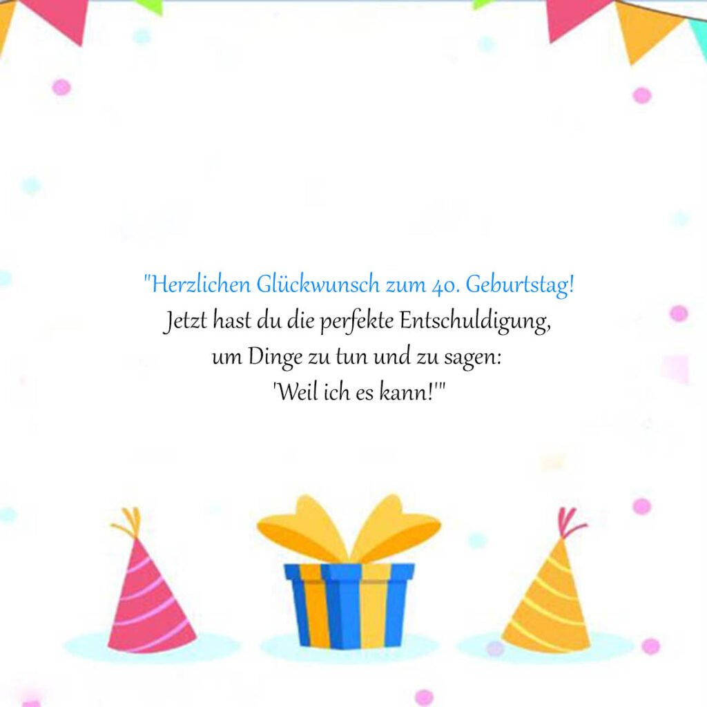 Zitate Zum 40 Geburtstag Frau Lustig