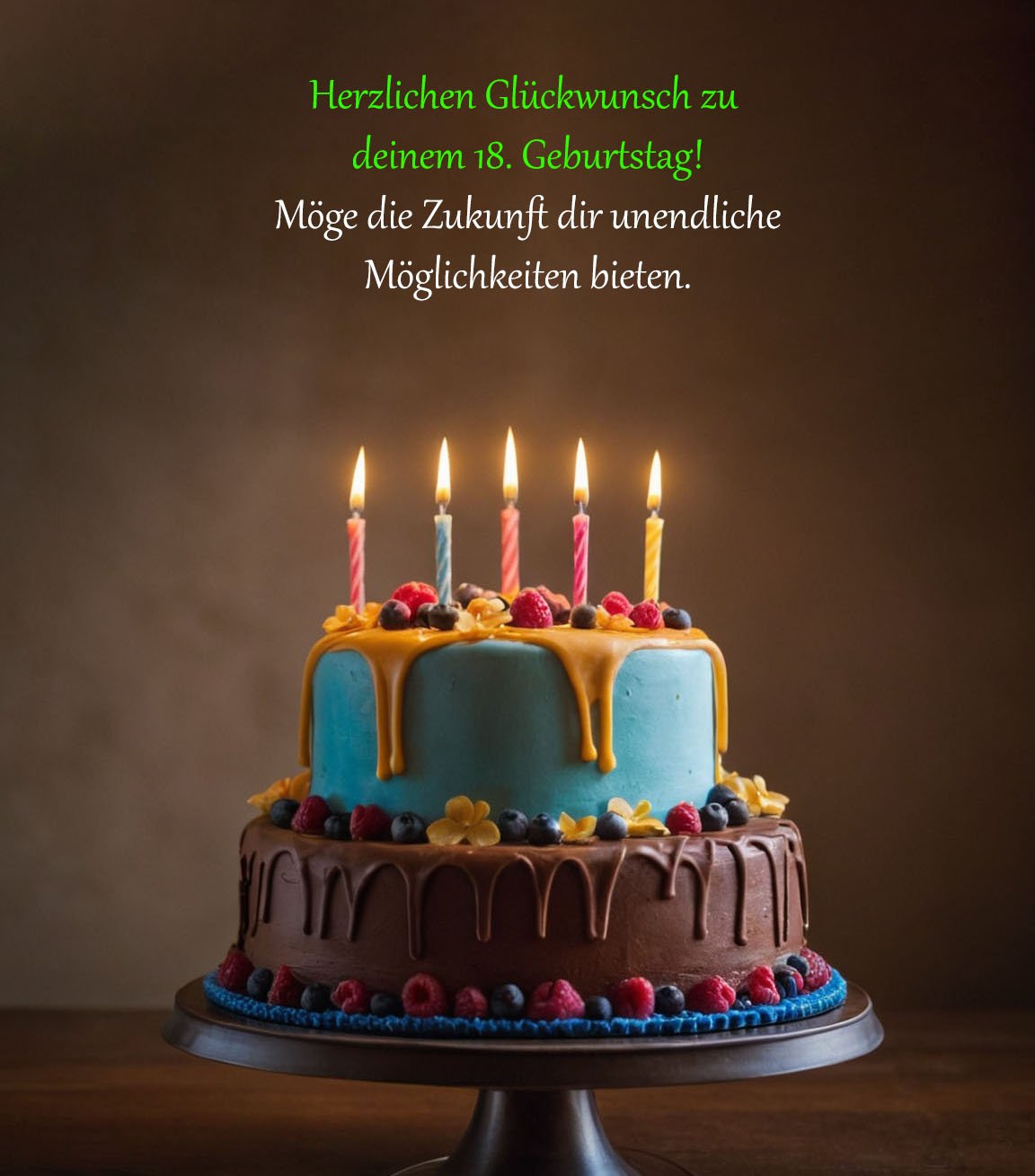 Volljährigkeit Glückwünsche Zum 18 Geburtstag Von Den Eltern