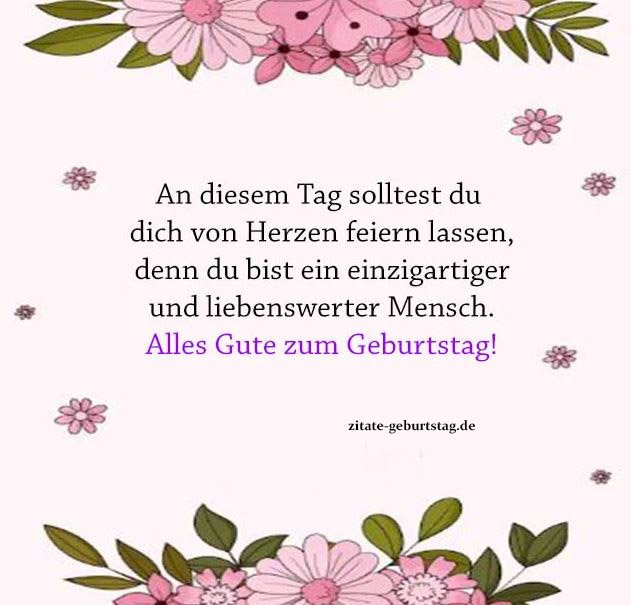 100+ Geburtstagssprüche und Zitate Von Herzen Zitate zum geburtstag