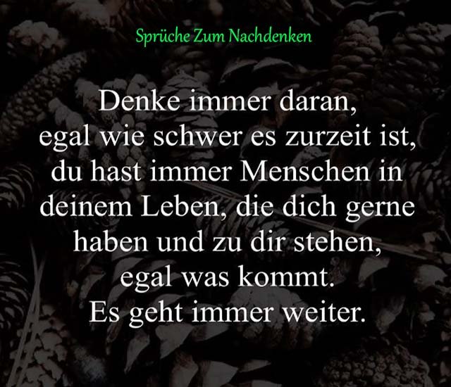 Beste kurze Sprüche & Zitate Zum Nachdenken