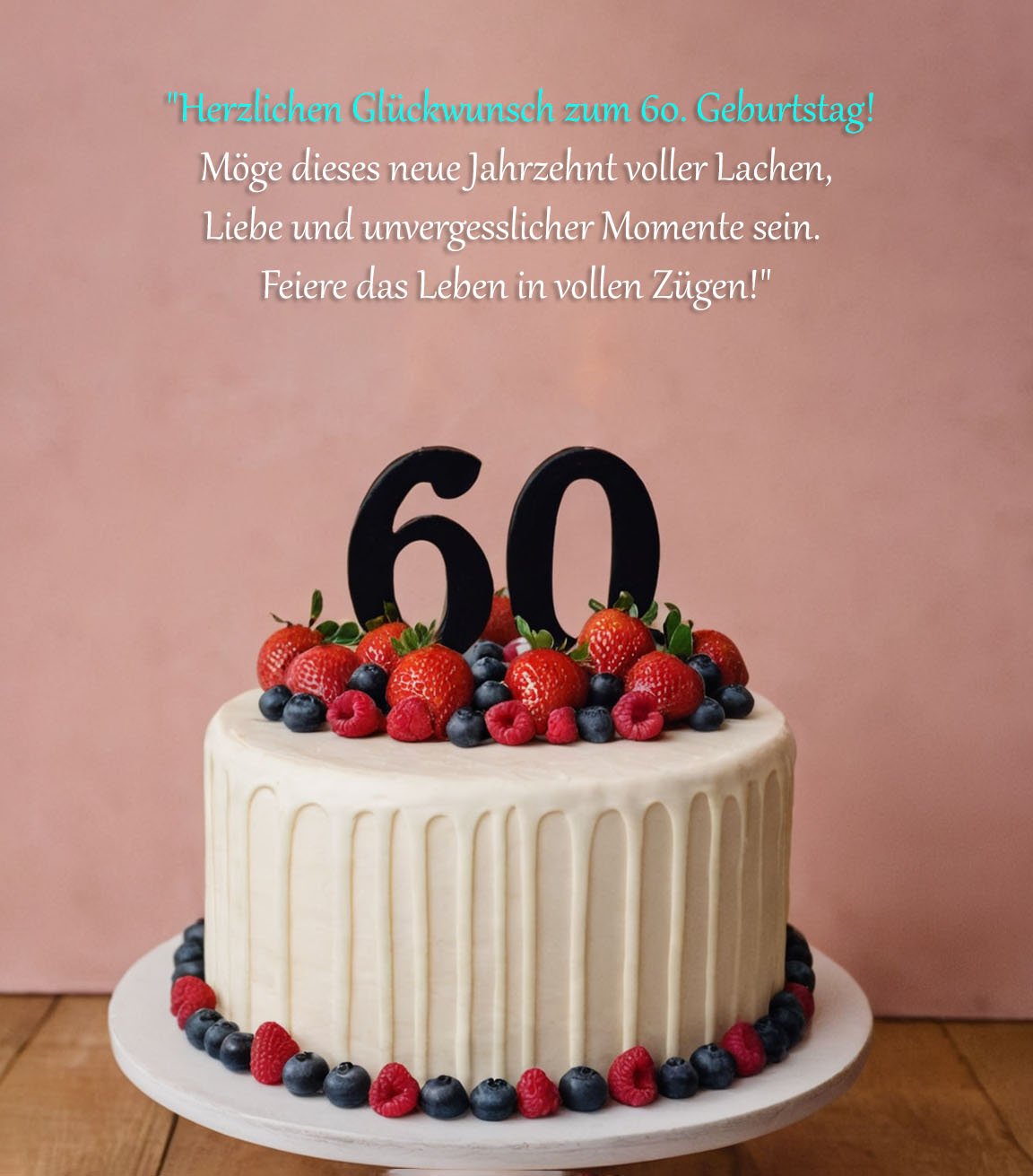 Sprüche für Glückwünsche zum 60. Geburtstag