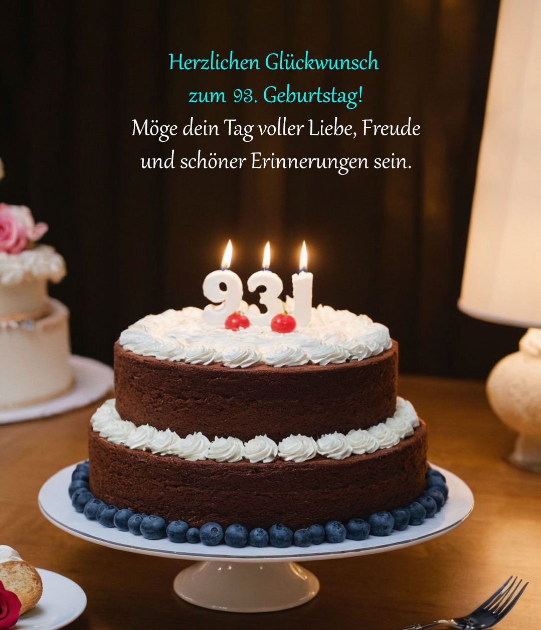 Sprüche für Glückwünsche zum 93. Geburtstag