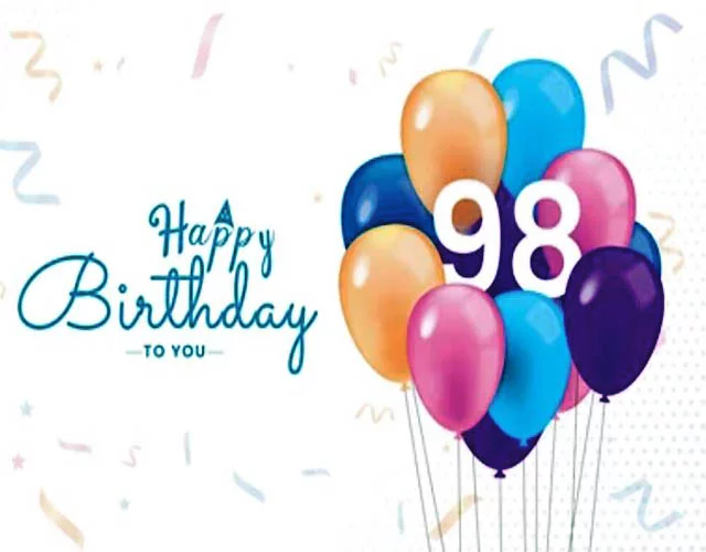 Sprüche für Glückwünsche zum 98. Geburtstag