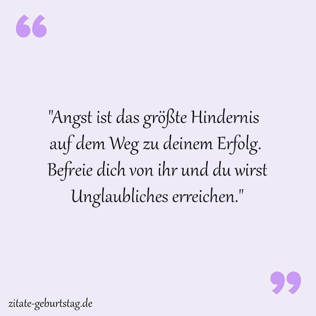 Angst Sprüche Und Zitate