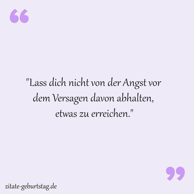 Angst Sprüche Und Zitate
