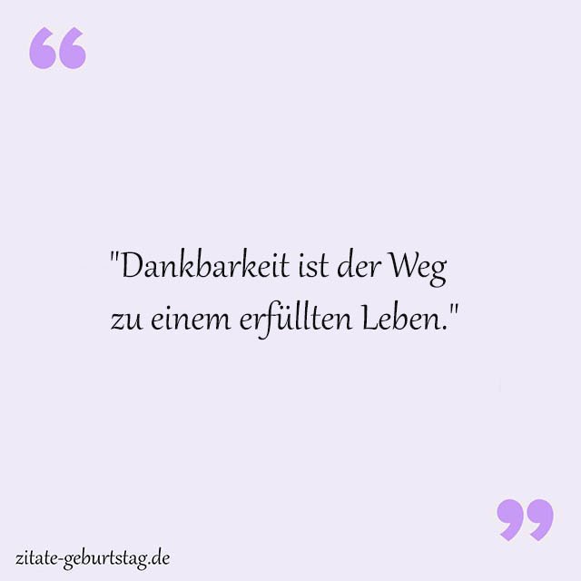 Dankbarkeit Sprüche Und Zitate
