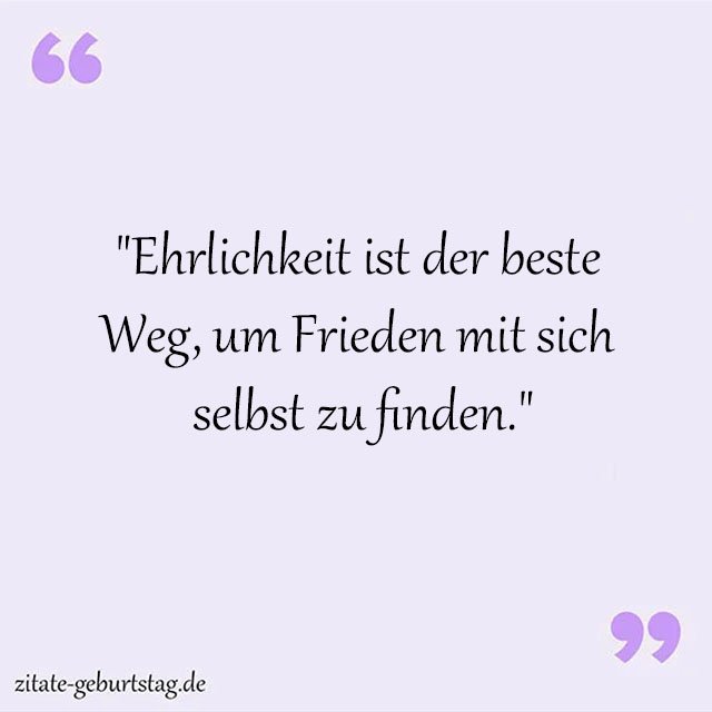 Ehrlichkeit Sprüche Und Zitate
