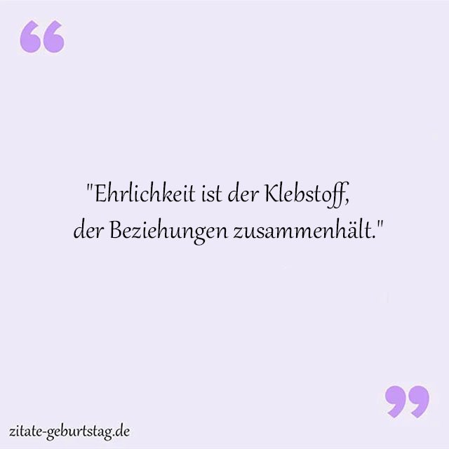 Ehrlichkeit Sprüche Und Zitate