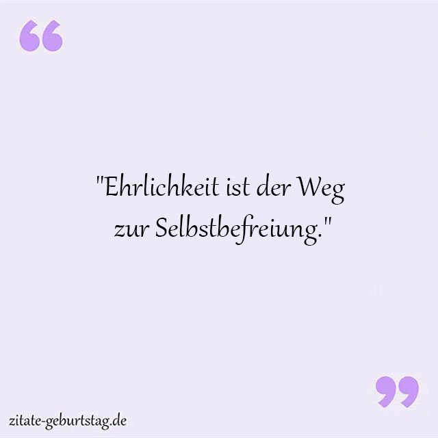 Ehrlichkeit Sprüche Und Zitate
