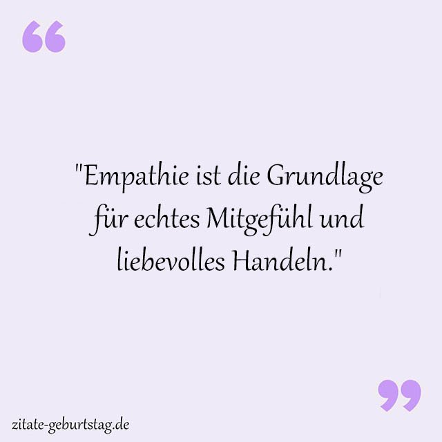 Empathie Sprüche Und Zitate