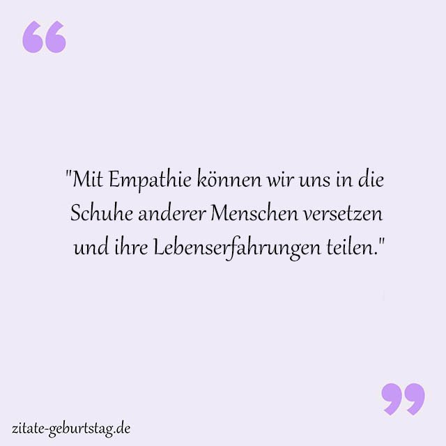 Empathie Sprüche Und Zitate