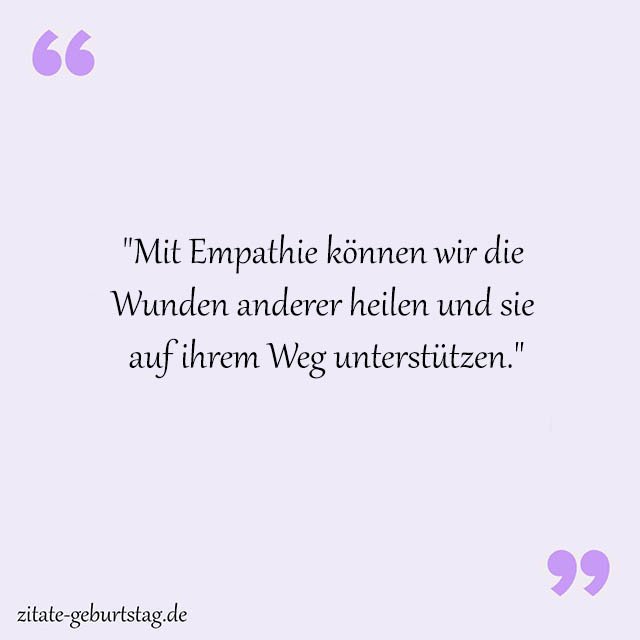 Empathie Sprüche Und Zitate