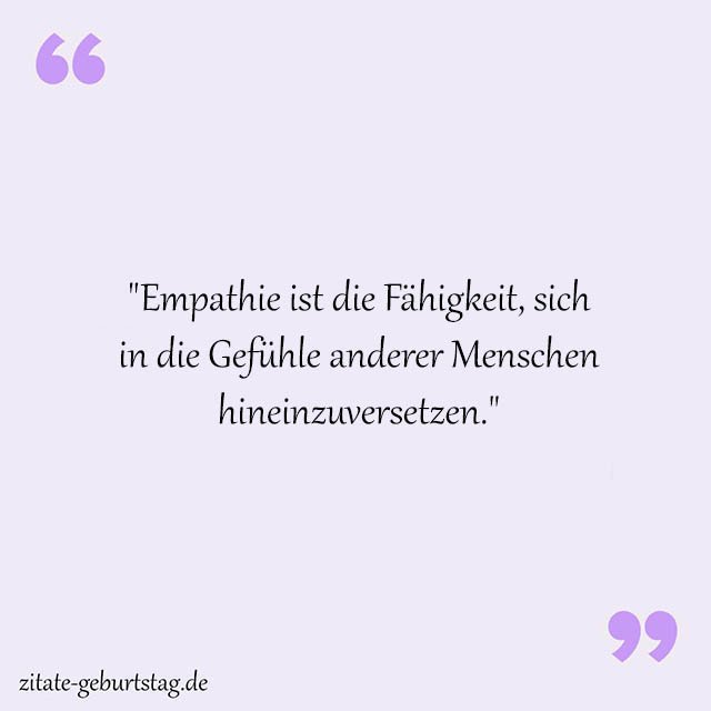 Empathie Sprüche Und Zitate
