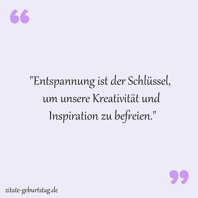 Entspannung Sprüche Und Zitate