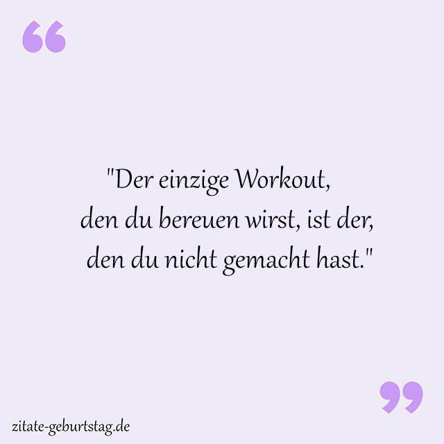 Fitness Sprüche Und Zitate