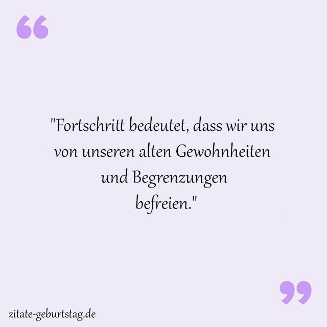 Fortschritt Sprüche Und Zitate